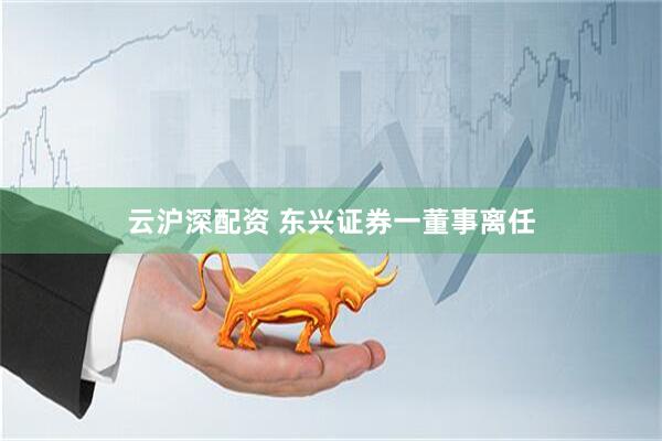 云沪深配资 东兴证券一董事离任
